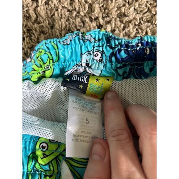 Mick Mack‎ blue swimming trunk size 5 - Picture 2 of 4